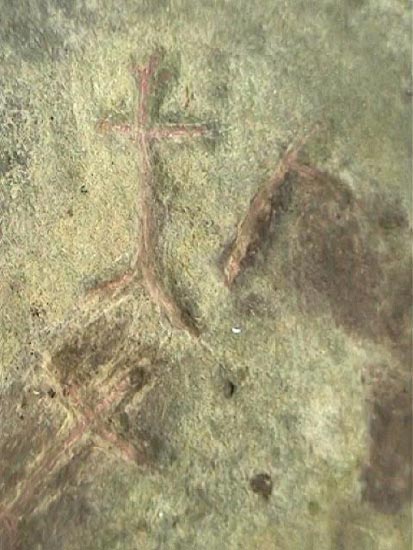 incisioni rupestri sul Bric Rotondo
